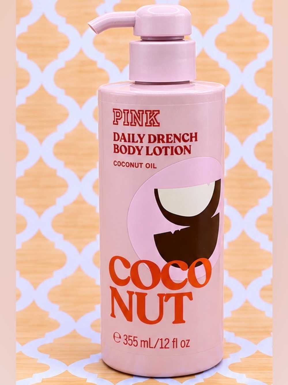 Victoria’s Secret PINK Coconut Daily Drench Body Lotion 12 oz NEW